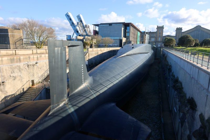 Le Redoutable, sous-marin exposé à la Cité de la Mer, Cherbourg