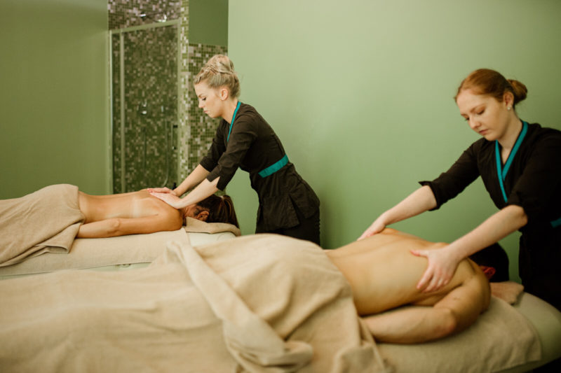 Massage aux thermes de Bagnoles-de-l'Orne