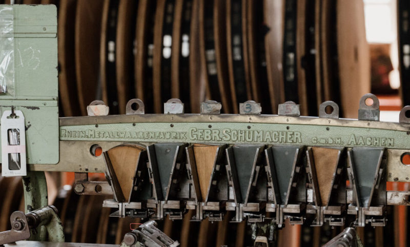 Machine des ateliers Bohin