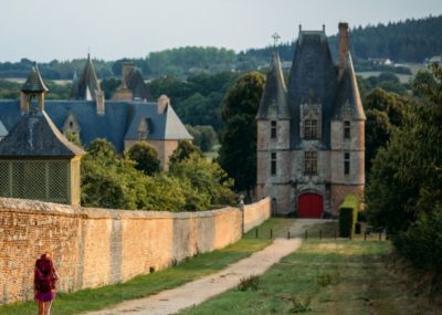 Château de Carrouges, bord de la forteresse