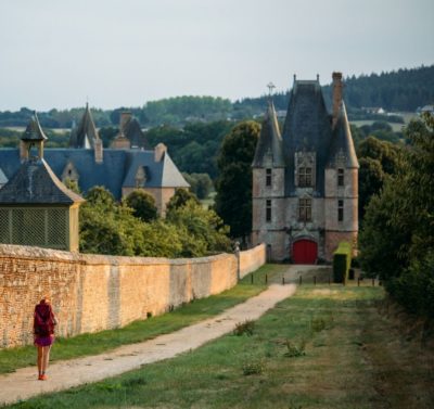 Château de Carrouges, bord de la forteresse
