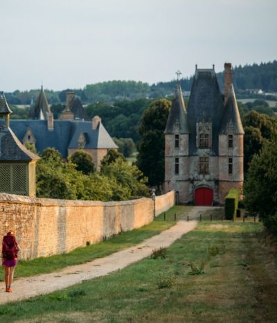Château de Carrouges, bord de la forteresse