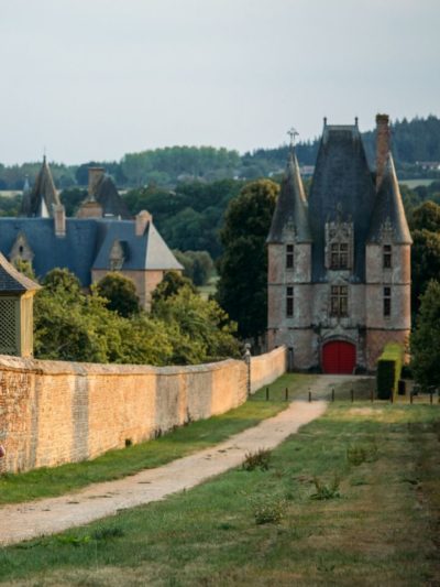 Château de Carrouges, bord de la forteresse