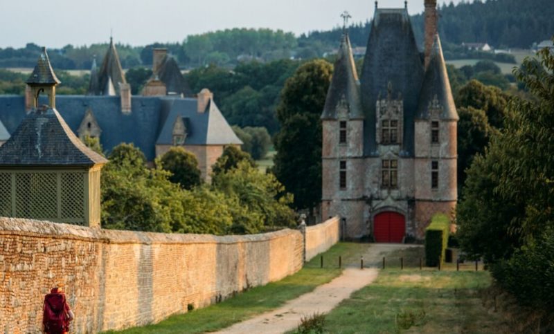 Château de Carrouges, bord de la forteresse